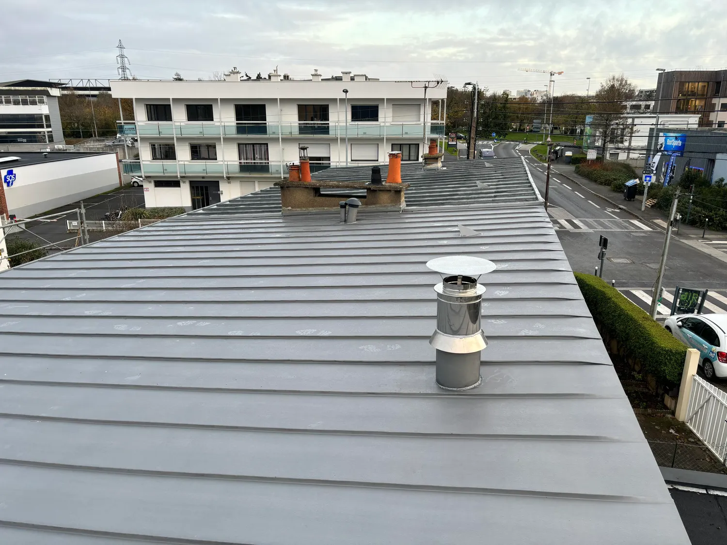 bardage zinc bain de bretagne