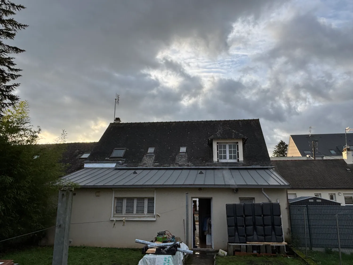 bardage zinc erce en lamee