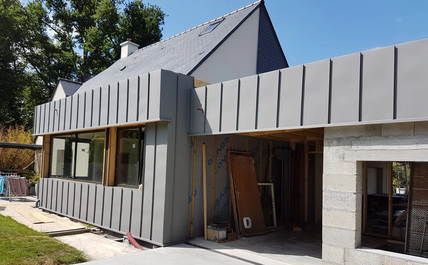 pose de velux bain de bretagne