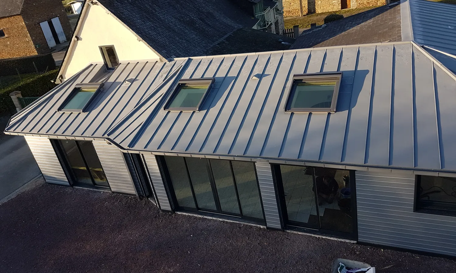 pose de velux tresboeuf